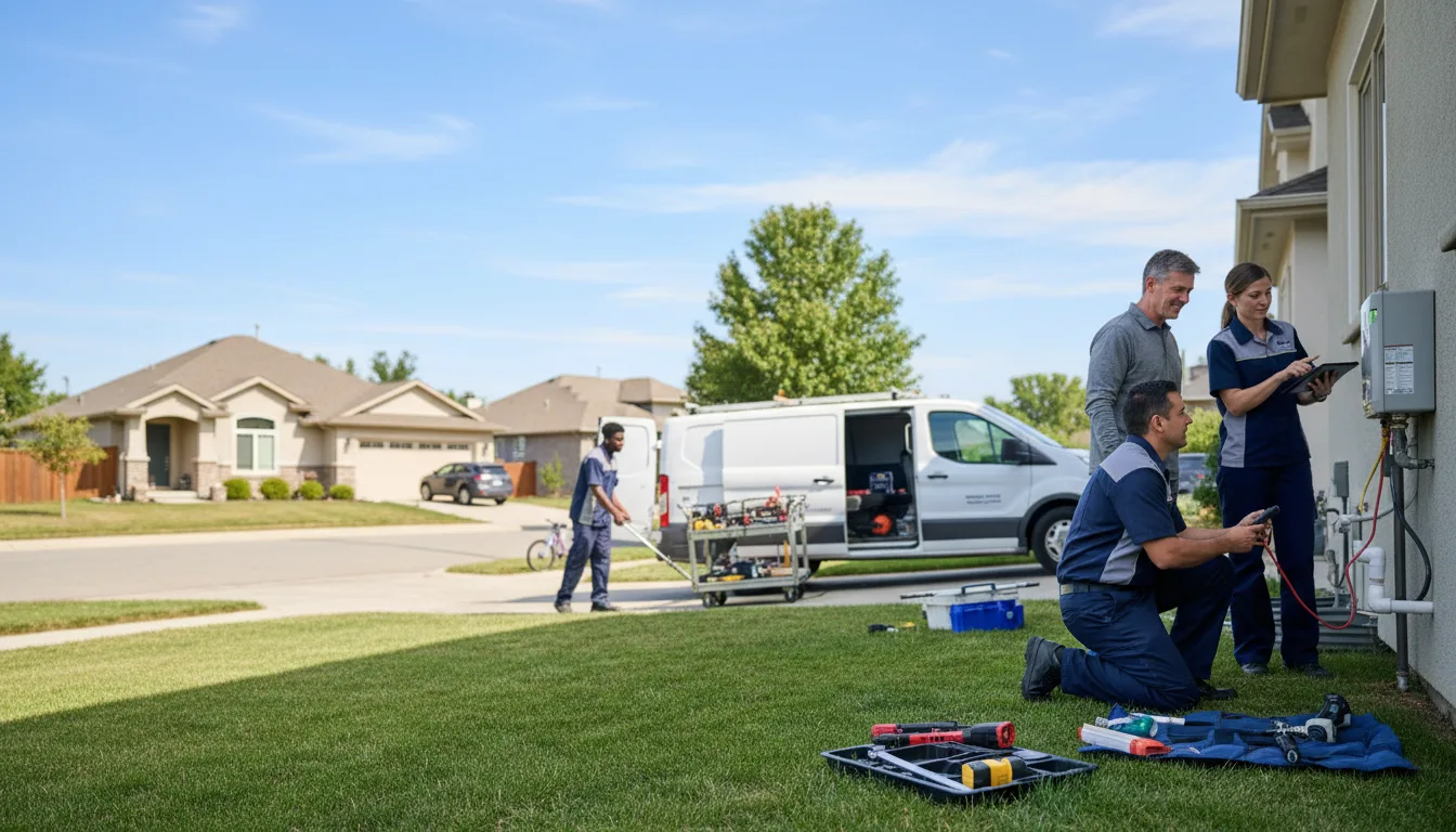 Tankless water heater service in Congress, AZ